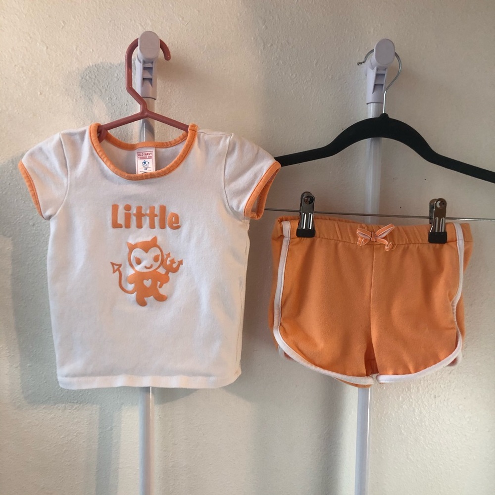 Old Navy Little Devil Outfit 2T